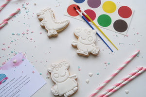 Paint your own Peppa Pig Cookies