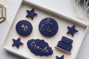  Letterbox Cookie Box for 90th Birthday