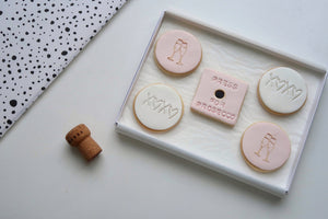 Press for Prosecco Decorated Cookies
