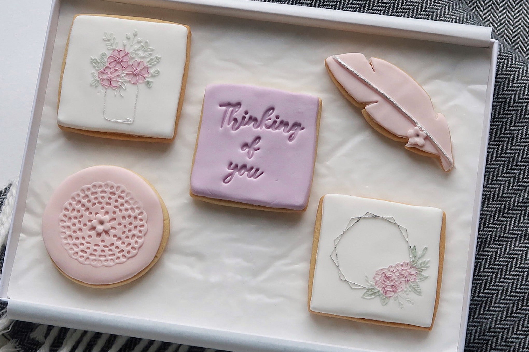 Thinking of you cookie gift box