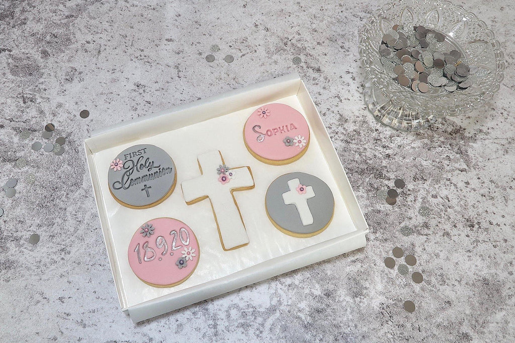 Holy Communion Cookie Gift Box for girl